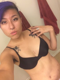 pawl-miko:  Fuck I forgot I didn’t post these nudes and I’m really really feeling good about myself and I’m really loving my armpit hair. 