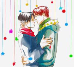 cinnamonskull:  ererisecretsanta:  Another year, another holiday season. Join us for  the Ereri/Riren Secret Santa exchange: 2015 edition!  how it works In a secret santa exchange, participants sign up to give fic or art, and receive fic or art in