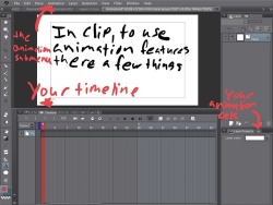 I received an ask for basic tips on the animation function for clip studio. If there are more questions for this, just ask as there is a lot that needs to be reexplained as I&rsquo;m feeling scattered brain at the moment.  more notes on animation cels.