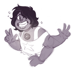 eversartdump:  Smokey Quartz sketch from this evening. Just wanted to give her a try. Dedicated to my friend @crazyhamlet because Smokey is one of their favs from SU. &lt;3 