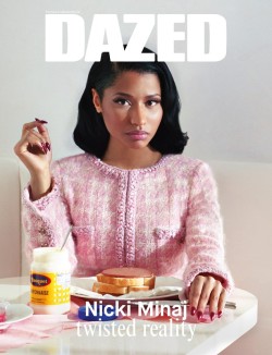 nordak:  Double Up: Nicki Minaj hosts dual covers for Dazed Magazine