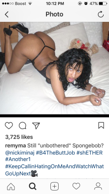 bae–electronica:  dookiediamonds:  tarynel:  foeyedcurls:  Remy…… WYD?!   BOY!!!!!  LOL  Everytime I see this I think of when meek said he had to wait a whole two weeks cuz her ass sprang a leak just to get some pussy 