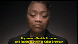 blacklorelei:  the-real-eye-to-see:    Kalief Browder was arrested at the age of 16, on charges of robbery (for allegedly stealing a backpack) and imprisoned without conviction for three years.   Unable to post ū,000 bail, Kalief was sent to Rikers