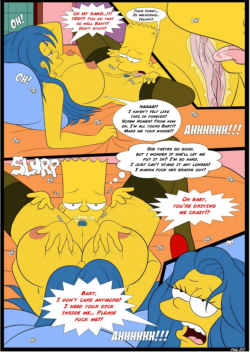 kaneki-art:  Simpsons doujinshi, Old habits 3: Remembering mama part 3/3