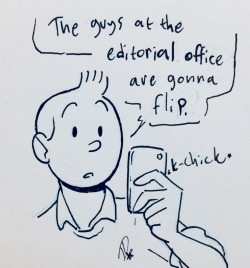 micaxiii:micaxiii:  My take on modern Tintin?  him actually acknowledging that he works for a paper amuses me for some reason  I AM LOOSING MY MIND OVER THESE TAGS! THANK YOU @plasticobrian​