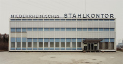 joeinct: Niederrheinisches Stahlkontor, Photo by Thomas Ruff, 1989