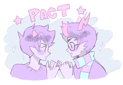 Plushi:  Somee Pastel Erikar!! Headcanon That The Pact Was Made With A Pinky Promise