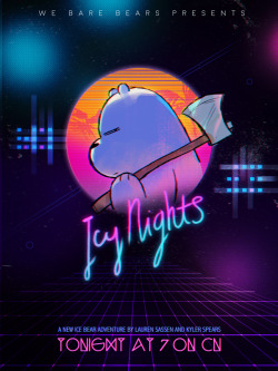 losassen:  ALL NEW TONIGHT! THE LONG AWAITED “ICY NIGHTS”!!!!!!!! Seriously I have been so excited for this episode to air! It’s got action, adventure, neon nights, sweet synthesizer music, new characters, EVERYTHING!  It was one of my all time