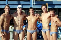 bulging-speedos:  Boys swim team