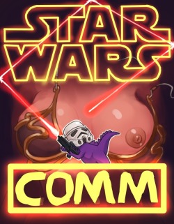 roxyrex-art: Commissions [OPEN] ů dollar discount for star wars and sci-fi related requests.    Looks like my PayPal is back and I’m in the mood to do some more Star Wars lewdness! Yerh yerh yerh Last Jedi isn’t out until December but Battle Front