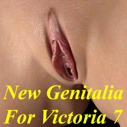 Hold on to your hats, 3feetwolf has just created New Gens for V7! New genitalia for Victoria 7 is not a simple upgrade of V6 version.  Compared to the latter, it has been completely recreated. It uses more  polygons to present the details of female vulva,