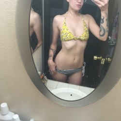 LexDollface showing off her flawless bikini body