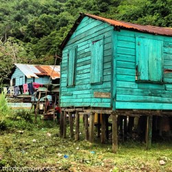 wheredoyoutravel:  Garifuna house. Green. by thirdeyemom // via Instagram http://instagram.com/p/YBhe51Dnqo/