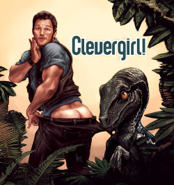 pomp-adourable:  spyrale:  Clever Girl! by hugohugo    This is it. This is what I’ve been waiting for. What a time to be alive.