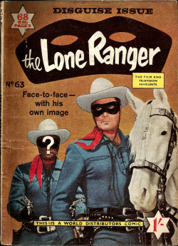 The Lone Ranger No. 63 (World Distributors (Manchester) Ltd.) From a junk shop on Mansfield Rd. Nottingham.