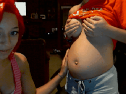 pregnantpleasurefull:baby belly 