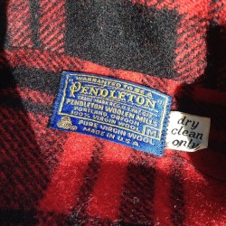 missfitmandy:  Found a Pendleton at my local thrift store, pretty cheap too #sweetfind #Pendleton #gangsta #thuglife haha 