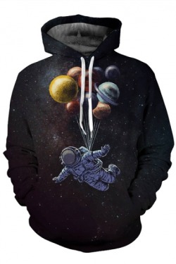 swagswagswag-u: Cool Fashion Unisex Hoodie  Balloon Astronaut  //  Landing Moon  Space Astronaut  //  Outer Space  Cool Galaxy  //  Blue Galaxy  Starry Sky  //  Galaxy Printed  Tiger Pattern  //  Alien Airship Limited in Stock! Don’t miss