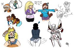 xxmercurial-darknessxx:  ironbloodaika:  chillguydraws:  Tonight’s stream was a good one.  DAMN. I missed out. :3 Dat AJ…Leni…Pacifica…Mabel…Anne Maria…Yuki…etc. XD  That’s not Applejack tho. ‘s @superion123‘s Nova dressed as a cowgirl.