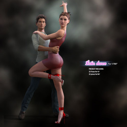 Are you ready for some brand new poses for Victoria 7 and Michael 7? Have you been wanting to make them dance but you just had no possible way? Well you’re in luck today! Check out Halcyone’s new Latin Dance Pose set! We’re talking 25 poses for