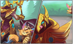 kirrys:  Yay! I got to do more Gnar comics!! :D Thank you so much you guys for all your suggestions, they were way fun to read and draw!! ^___^ http://www.reddit.com/r/leagueoflegends/comments/2hxmhg/comics_playtime_with_gnar_part_2_thank_you_all/ 