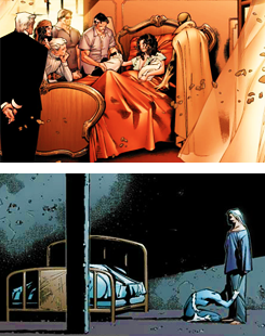 marveloki:  Never-ending List of Story Arcs/Events I Love &amp; Recommend↳ House of MWritten by Brian Michael Bendis; Art by Olivier Coipel  Even when you get what you want, you’re still this horrible man. We’re not the next step. We’re not