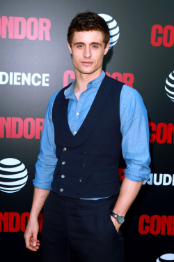westwallys:Max Irons attends the première of ‘Condor’ at NeueHouse Hollywood in Los Angeles, California (June 6, 2018).  