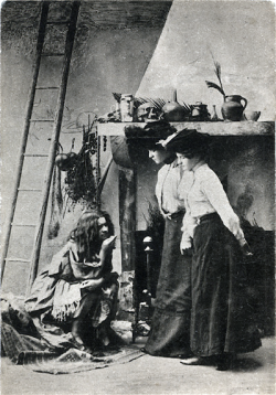 gravesandghouls:  Witches’ Sabbat in Paris, c. 1910 