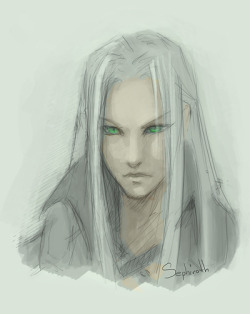 onewinglessangel:  Sephiroth by ~Sephiroth-Art