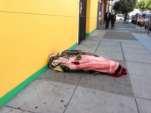Porn photo cappstreetcrap:  Homeless Man in SF Mission