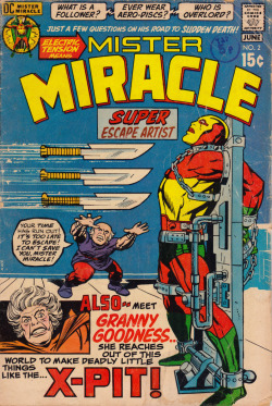 Mister Miracle No. 2 (DC Comics, 1971). Cover art by Jack Kirby.From Oxfam in Nottingham.