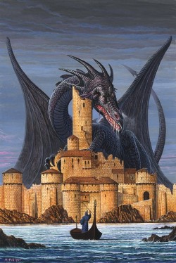 meanwhilebackinthedungeon:  – Milan Fibiger A Wizard of Earthsea  