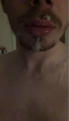 irebbsub:  Cummy face is the best face  Isn&rsquo;t he so adorable that you could just lick him up