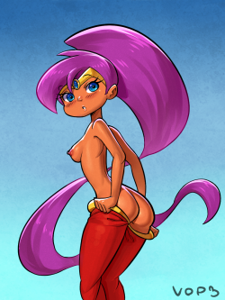 v0p3:Decided to do Shantae again and loved it.