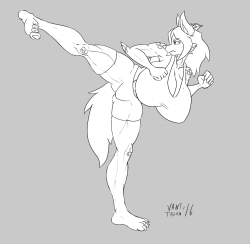 vantarts:    Sketch com for Dynamic poses are HARD x3x; anyways have some busty Zed doing some sweet highkicks.Art ©   vanttalonZed ©   beef-supreme   