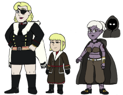 eternalshotacentral: Eternal Shota: Polar Pirates Artwork done by: @xxmercurial-darknessxx More character designs for the second half of the introductory portion of the Eternal Shota webcomic. The pirate captains of the two polar regions. Tsetsiliya Dalno