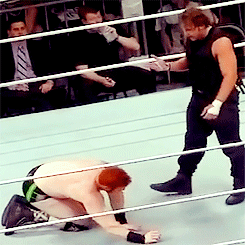 ambrose-addiction-overload-deac:  Dean Ambrose vs Sheamus WWE in Taipei, Taiwan. (Part 2) Part 1 x    Uh why is this turning me on!?