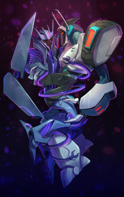 larrydraws:  Commission for awesome @shokveyv ! TFP Sounders and TFA Shockwave, it kind of reminds me of snakes making love :D I love bots with tentacles and stretching limbs ///UwU///