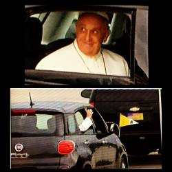 #francis #popefrancis #simple #simplelife #love #pope #minipopemobile #eeeeee #pope2015worldtour #welcome #messageofhope