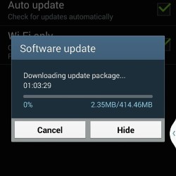 Updating my #android firmware right now!