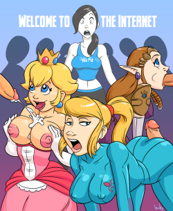 best-nude-toons:  &ldquo;Welcome to the Internet&rdquo;