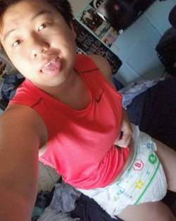 littlewildfyre:  Having a low-key morning in double-dips, wondering if yesterday was a dream or it actually happened x) such a good day . . . . #abdl #adultbaby #diaperlover #ageplay #ageplaycommunity #littlespace #infantilsm #ageregression #cgl #mdlb