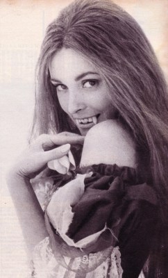foreversharontate:Sharon Tate on the set of The Fearless Vampire Killers, 1966.