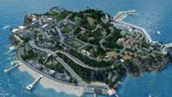In an effort to break my creativity block I’m trying to make the home region of the main character from SALT in Cities Skylines.Isola dei TramontiOr just “Tramonit”. The island of sunsets. At the edge of the world. Quiet, secluded, safe.