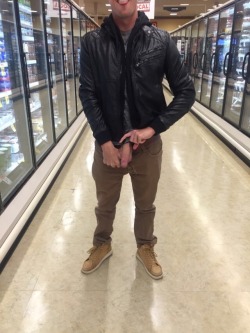 extremeexhib:  Big dick kid shopping for… Popsicles I guess.