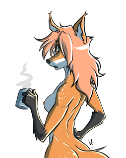 Tyrfing drinking coffee because why not i&rsquo;m really good at drawing people holding coffee mugs i think Open for commissions! You can check out my rates here!
