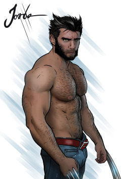jordenh:  finished Wolverine  (art by Jorden)