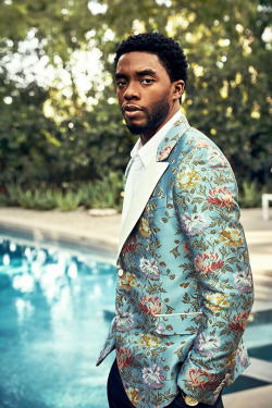 theavengers:Chadwick Boseman photographed by Art Streiber for Vanity Fair