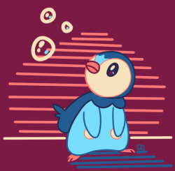 smash-chu:  I find this palette very pleasant to look at, i don’t know why. Drew a Piplup because, why not?