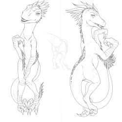 Cleaning/finishing up some really old wips. Man, Ark Survival Evolved was a riot. RIP raptorfus.